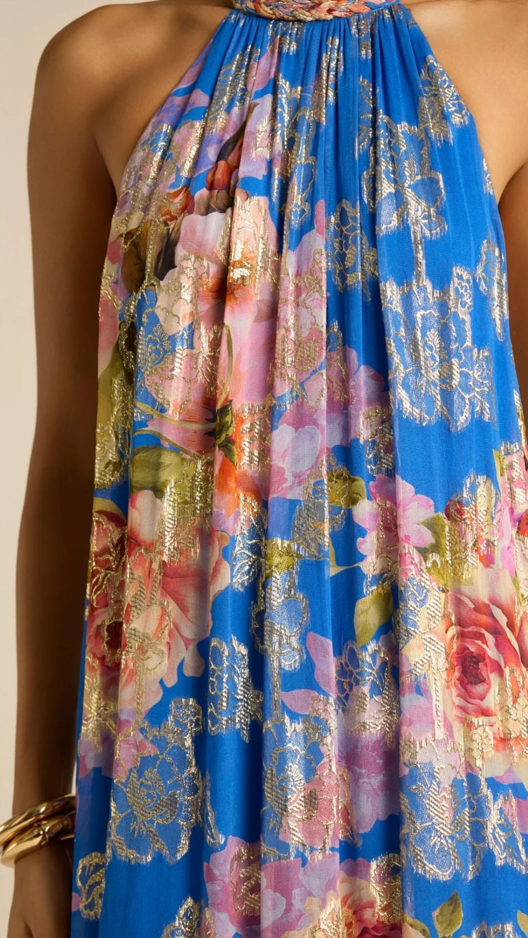 Vanya Backless Maxi Dress - Hemant and Nandita