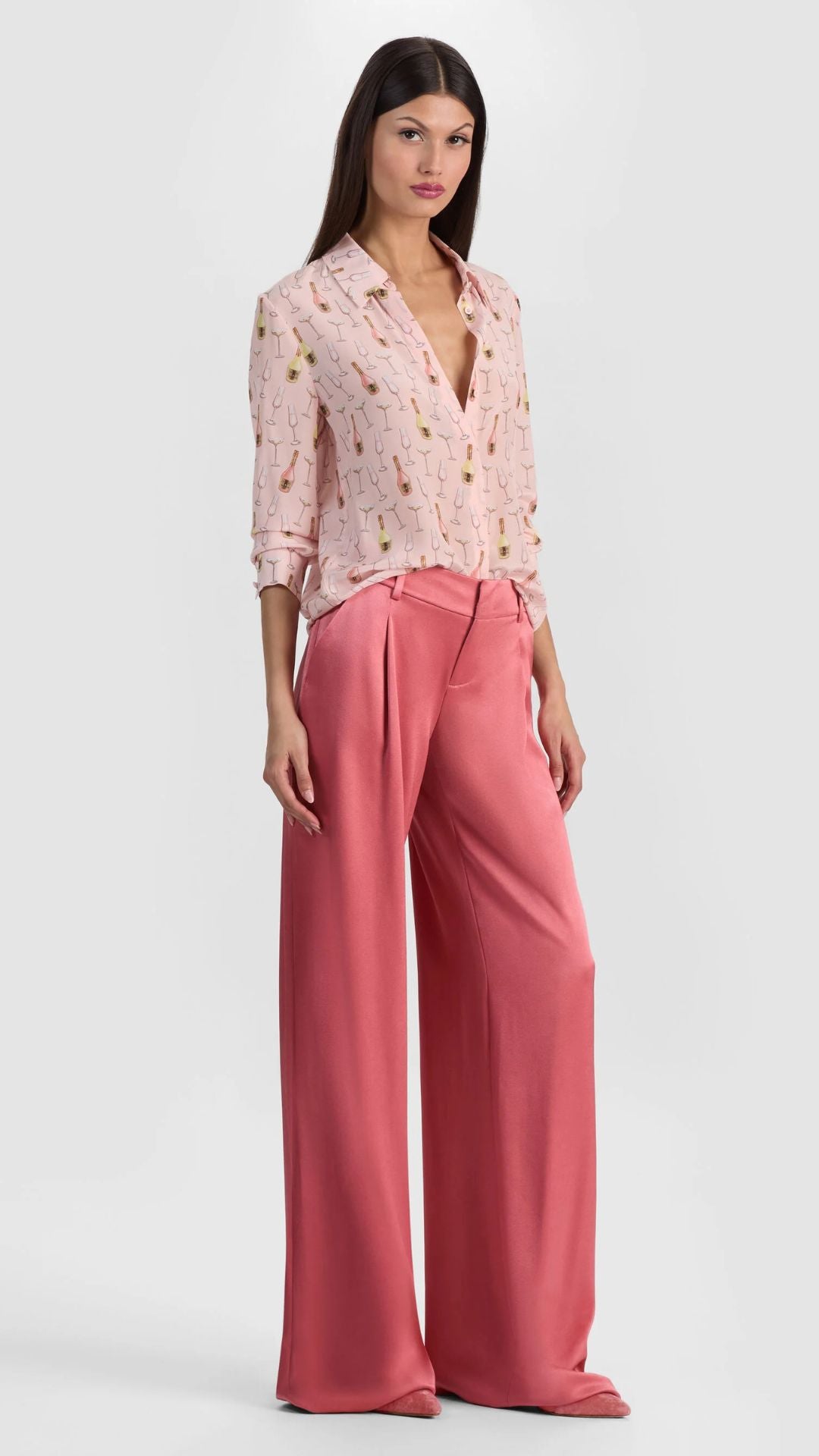 Willa Silk Blouse - Alice and Olivia