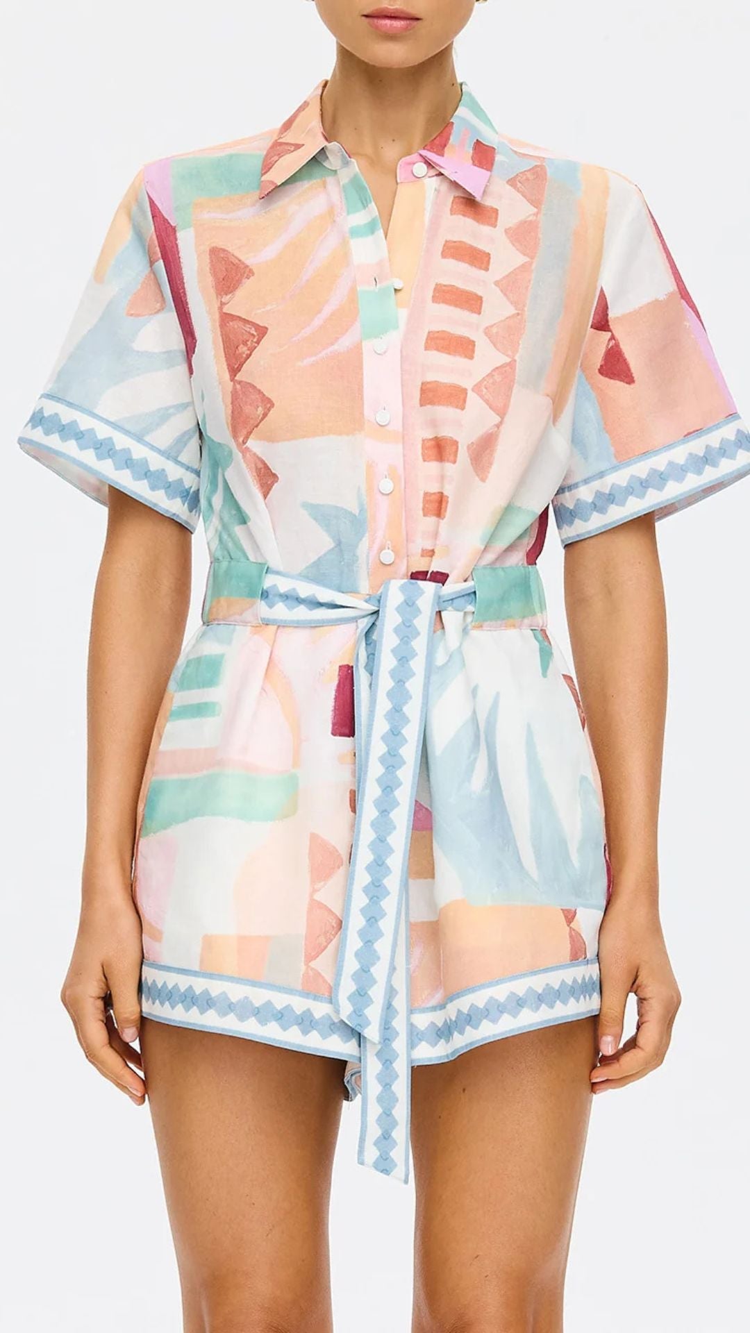 Yali Playsuit Pink - Kivari