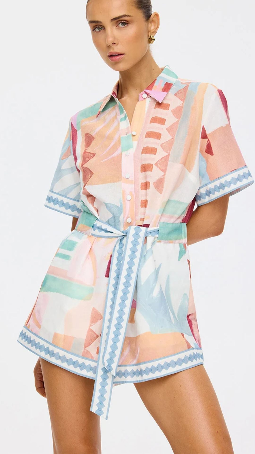 Yali Playsuit Pink - Kivari