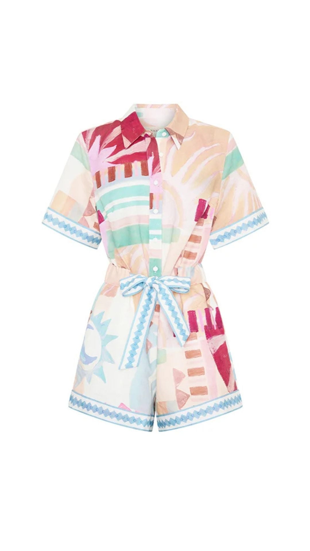 Yali Playsuit Pink - Kivari