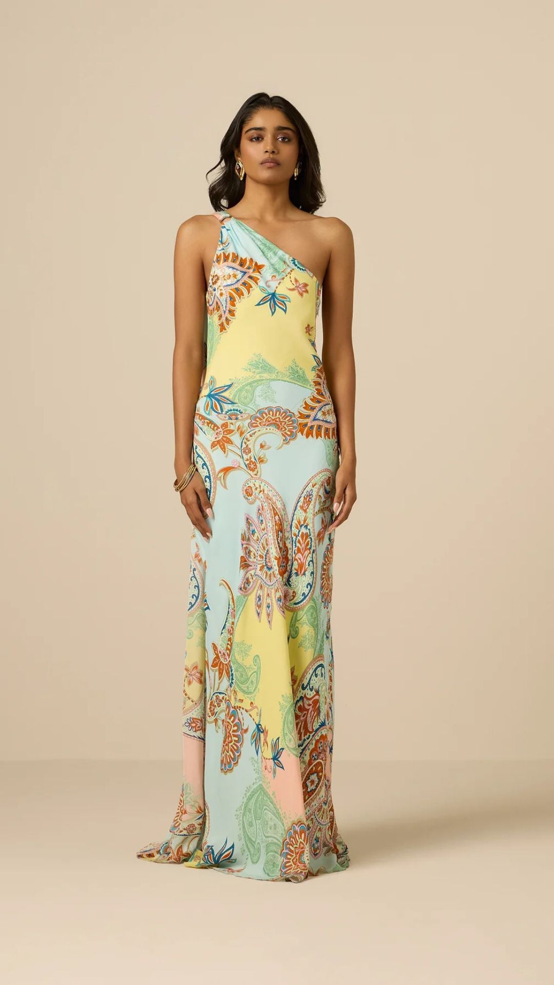 Yuti One Shoulder Dress - Hemant and Nandita