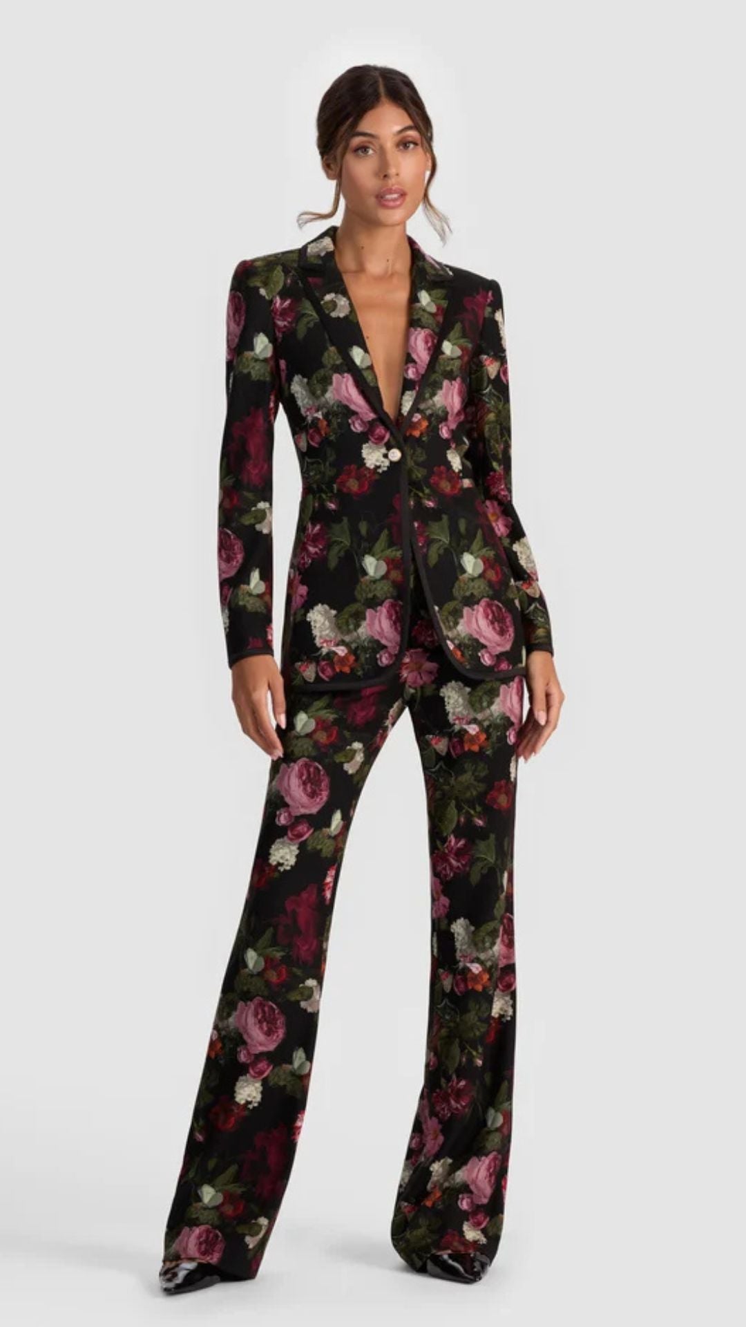 Breann Printed Blazer - Alice and Olivia