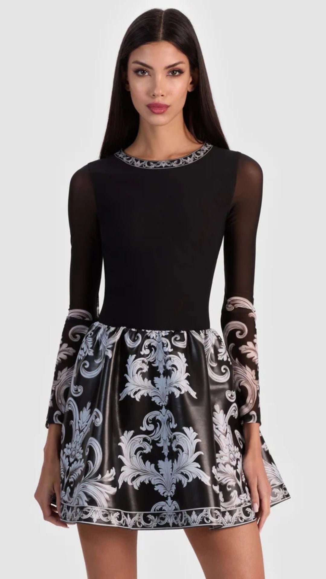 Chara Vegan Mini Dress - Alice and Olivia