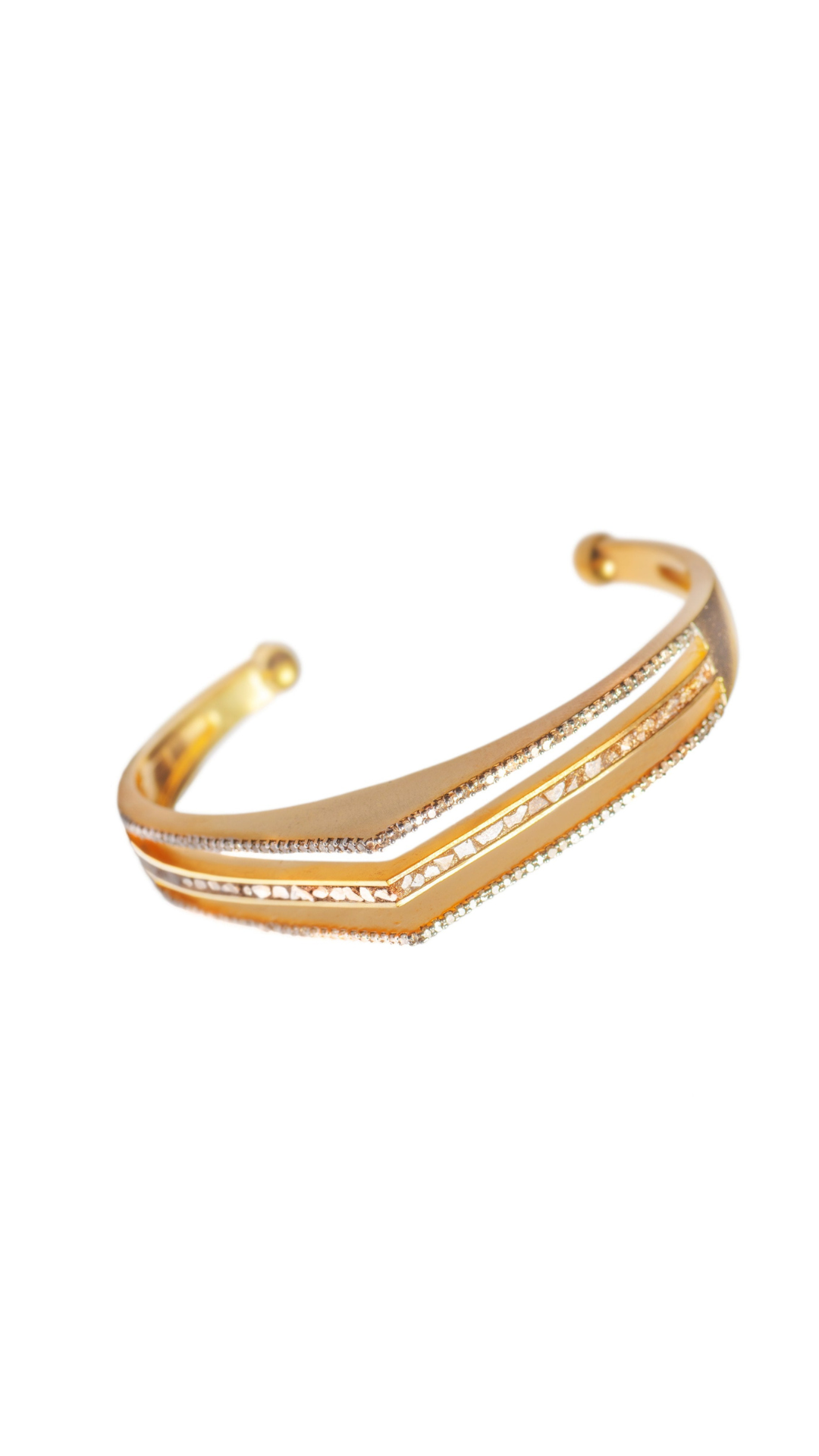 Himara Gold Vermeil Cuff - Shana Gulati