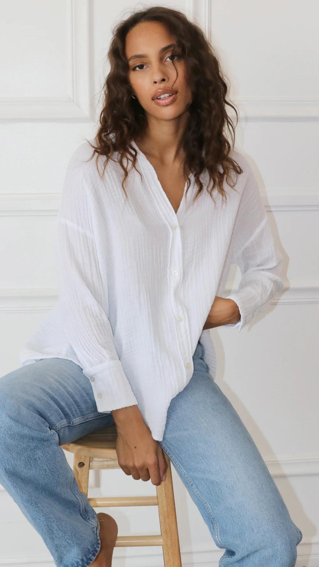 Drop Shoulder Shirt - Felicite