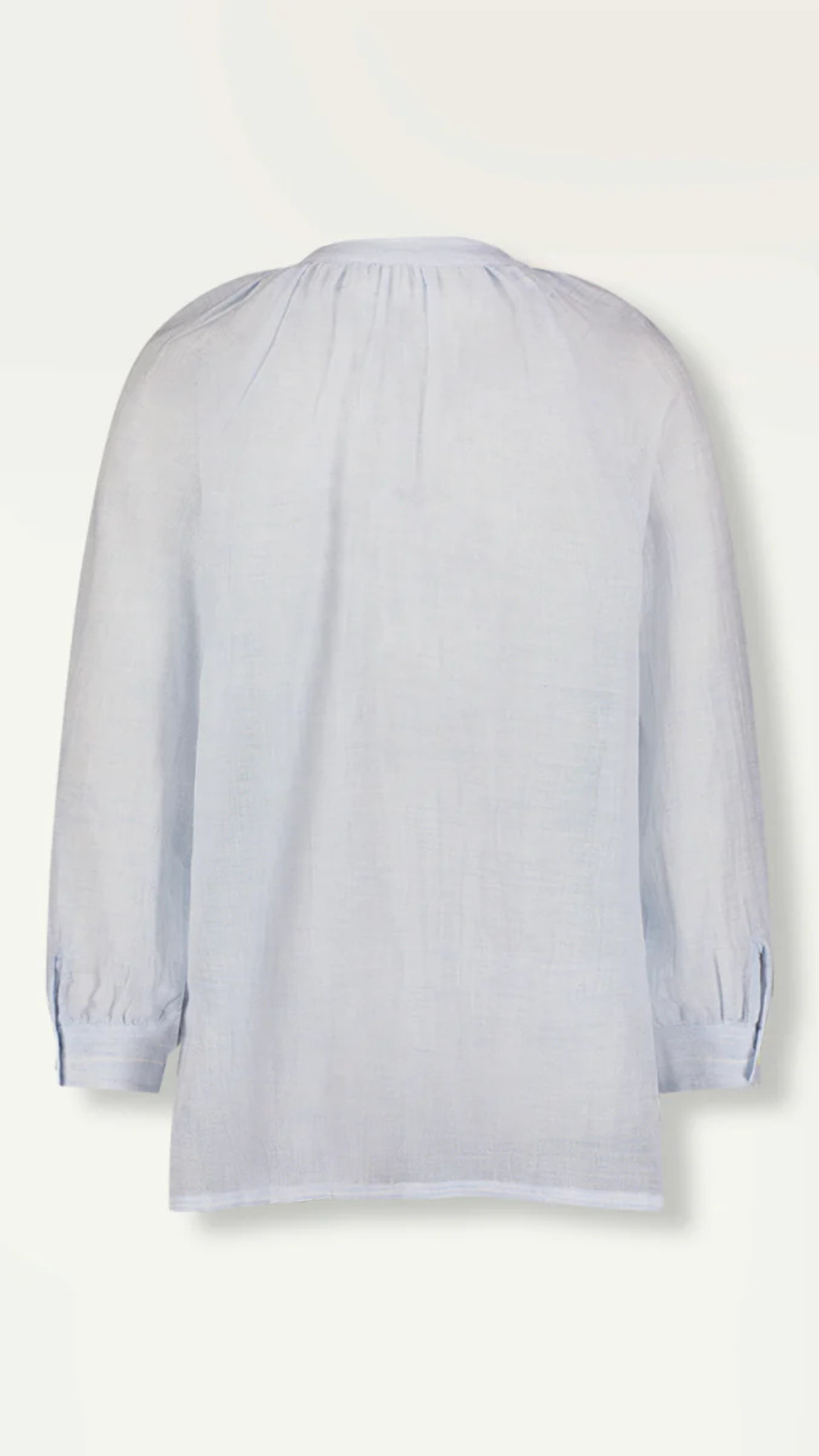 MITA Button Up Blouse | Nefas Sky - LemLem