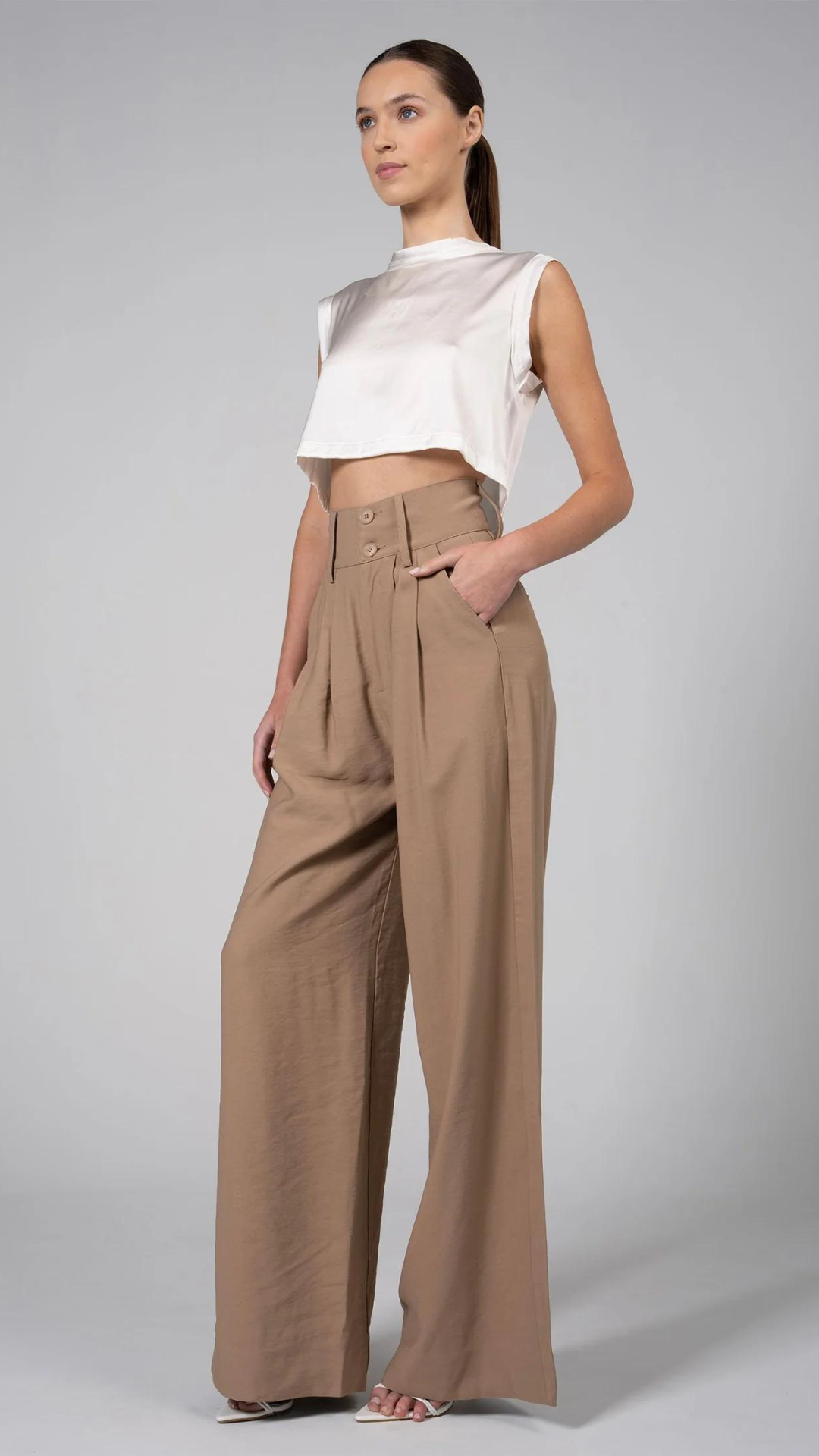 Mel Crop Top - Nonchalant Label