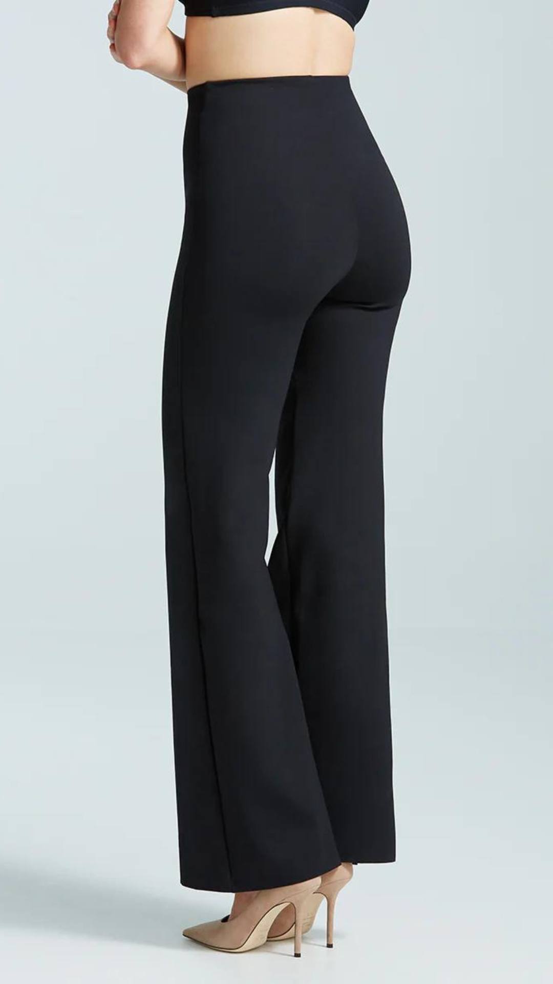 Neoprene Wide Leg Pant - Commando