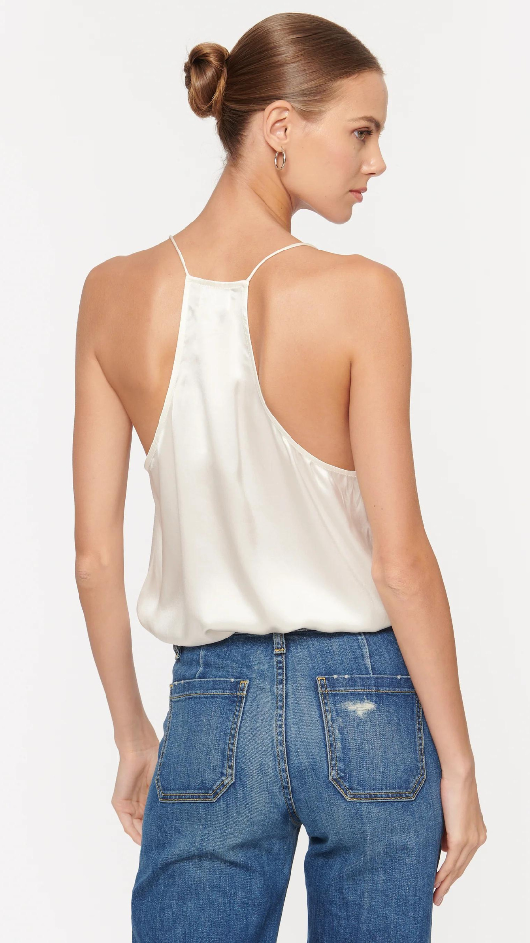 Racer Charmeuse Cami - Cami NYC