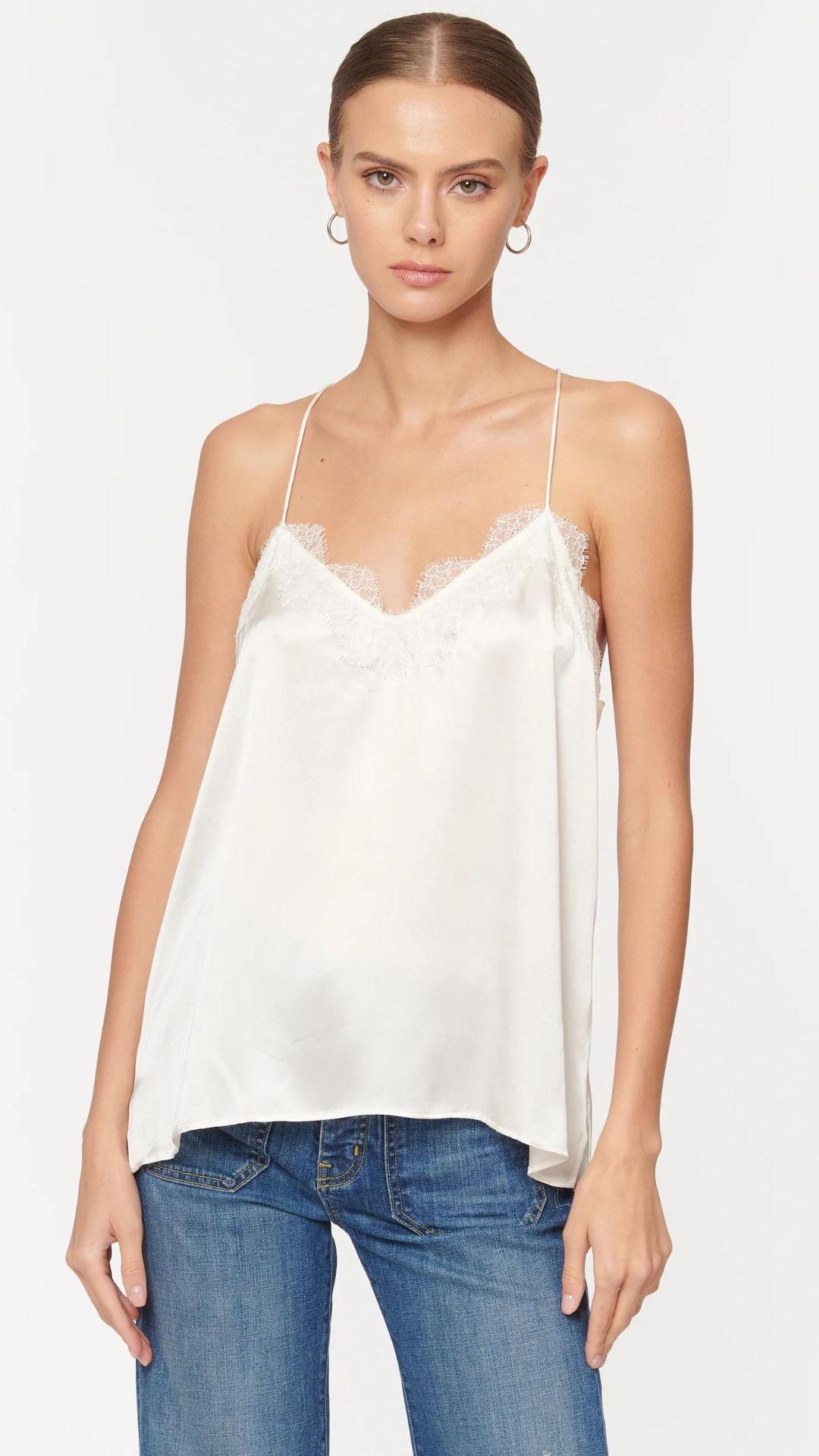 Racer Charmeuse Cami - Cami NYC