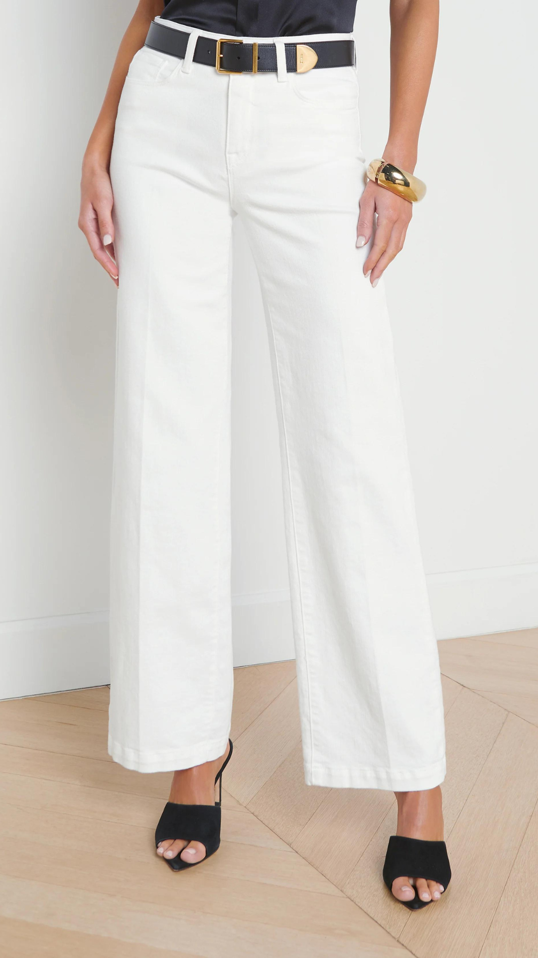 Scottie High Rise Wide Leg Jeans - L'Agence