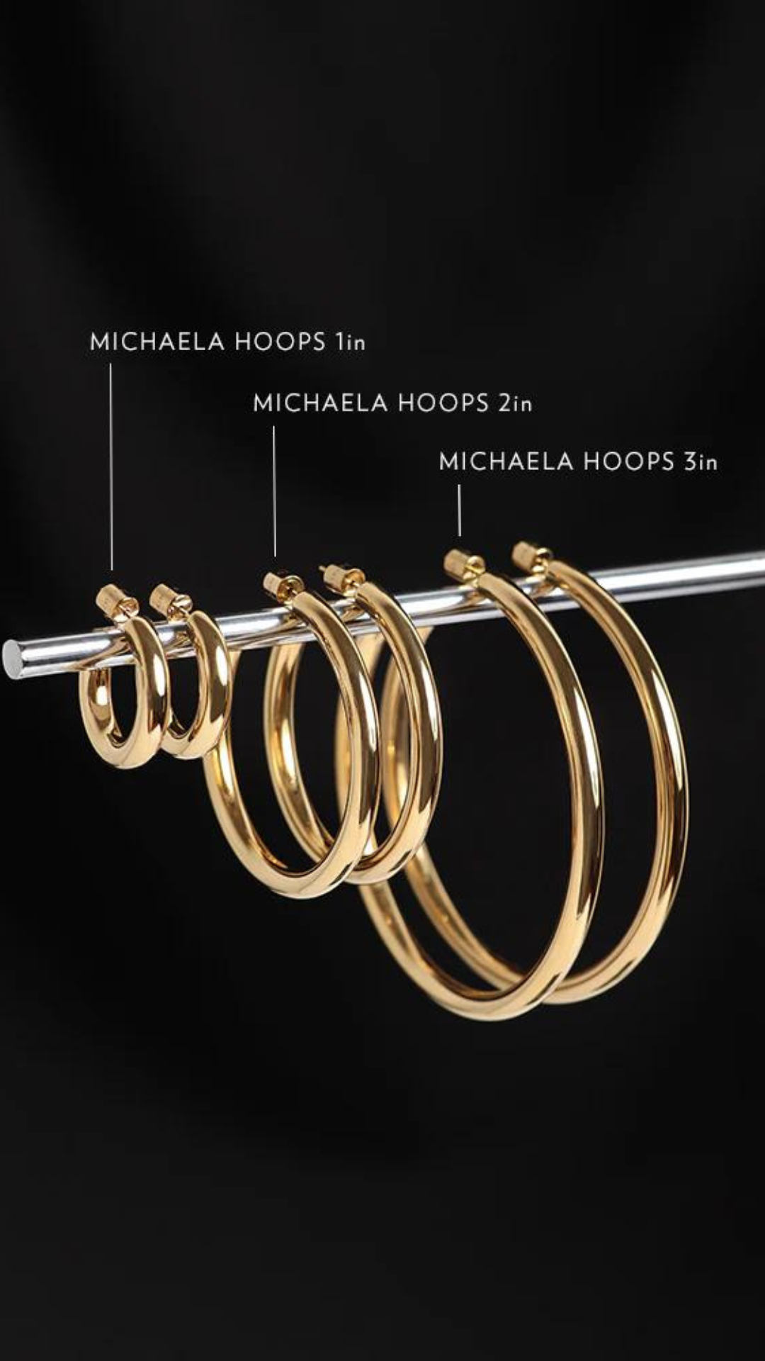 Michaela Hoops 1" - Marrin Costello